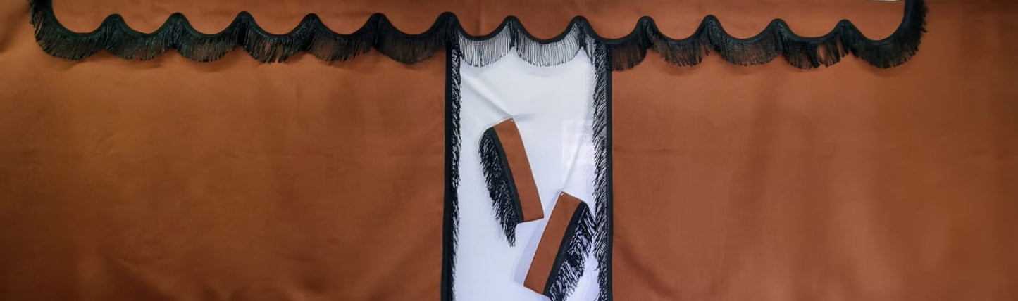 Sidegardiner i Stoff til Lastebil/Varebil, Type 2 - Laget på Bestilling