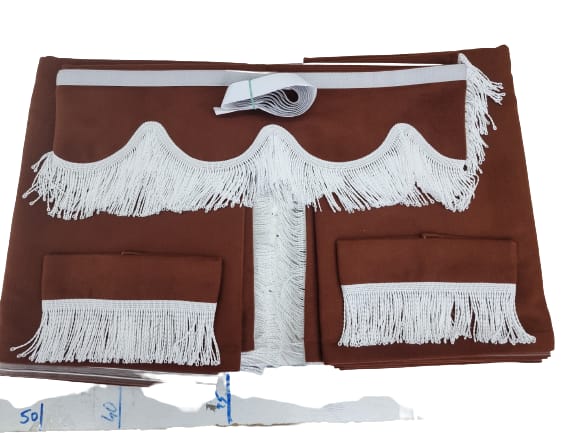 Sidegardiner i Stoff til Lastebil/Varebil, Type 2 - Laget på Bestilling