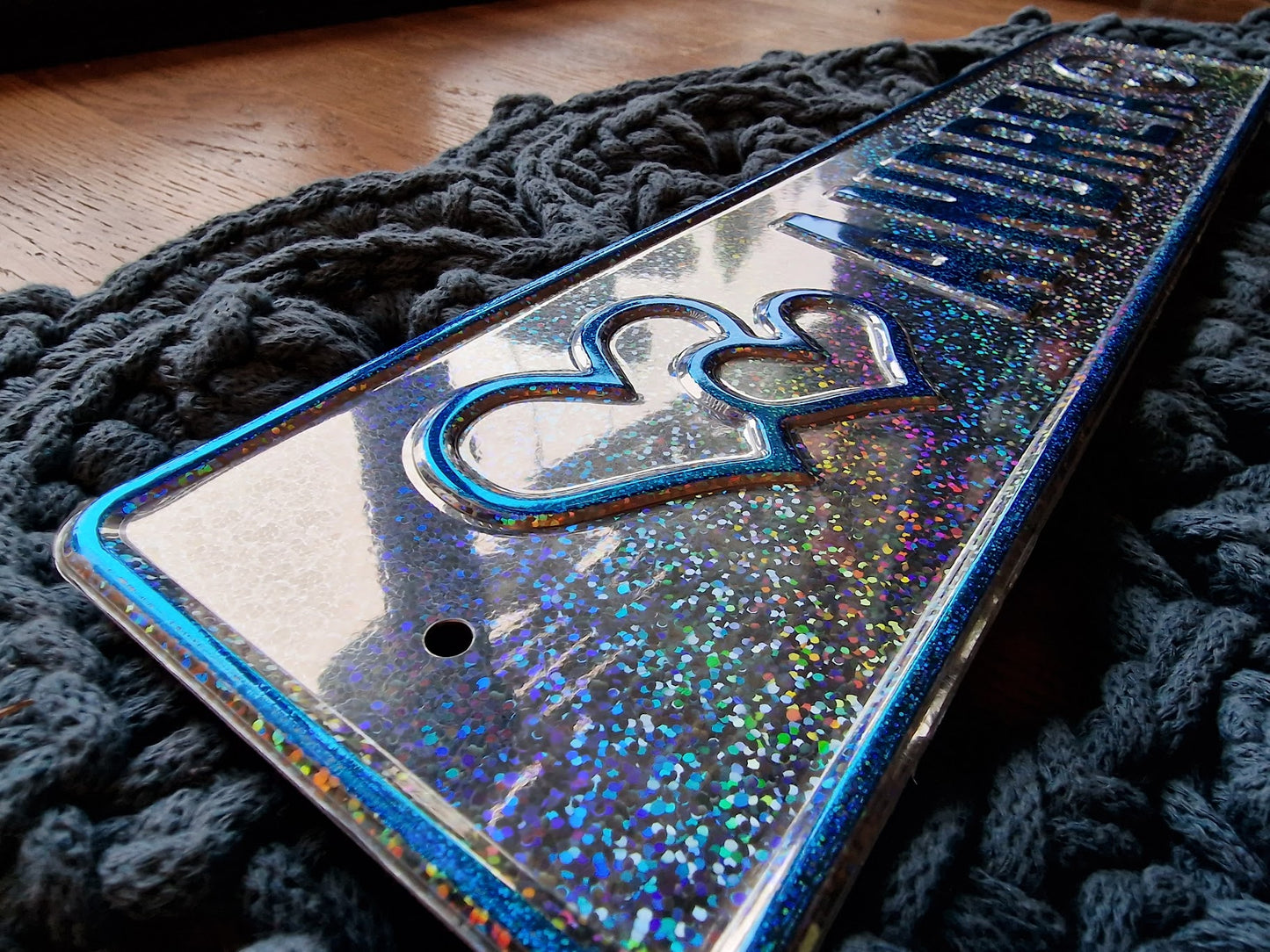 Sjåførskilt/Navneskilt - Aluminiumsplate