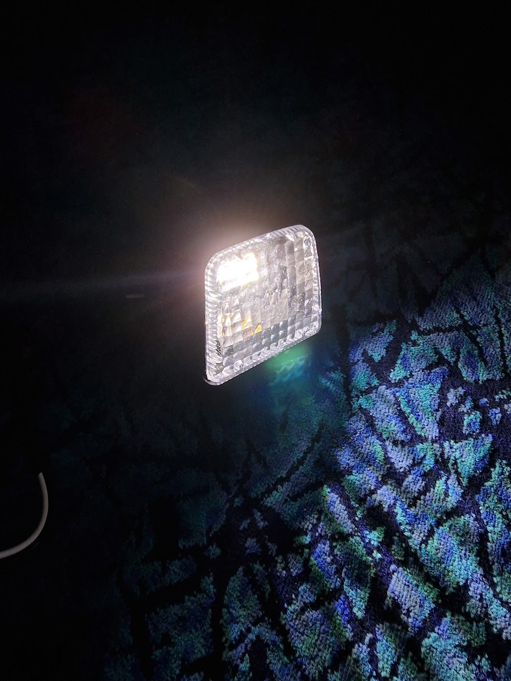 Taklampe Volvo Type, LED 12/24v - Hvit