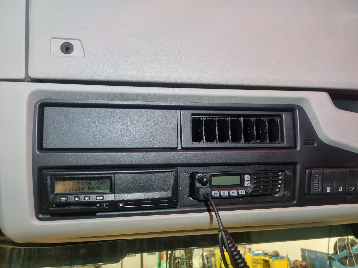 Bryterpanel for 8stk Brytere til Scania Nextgen