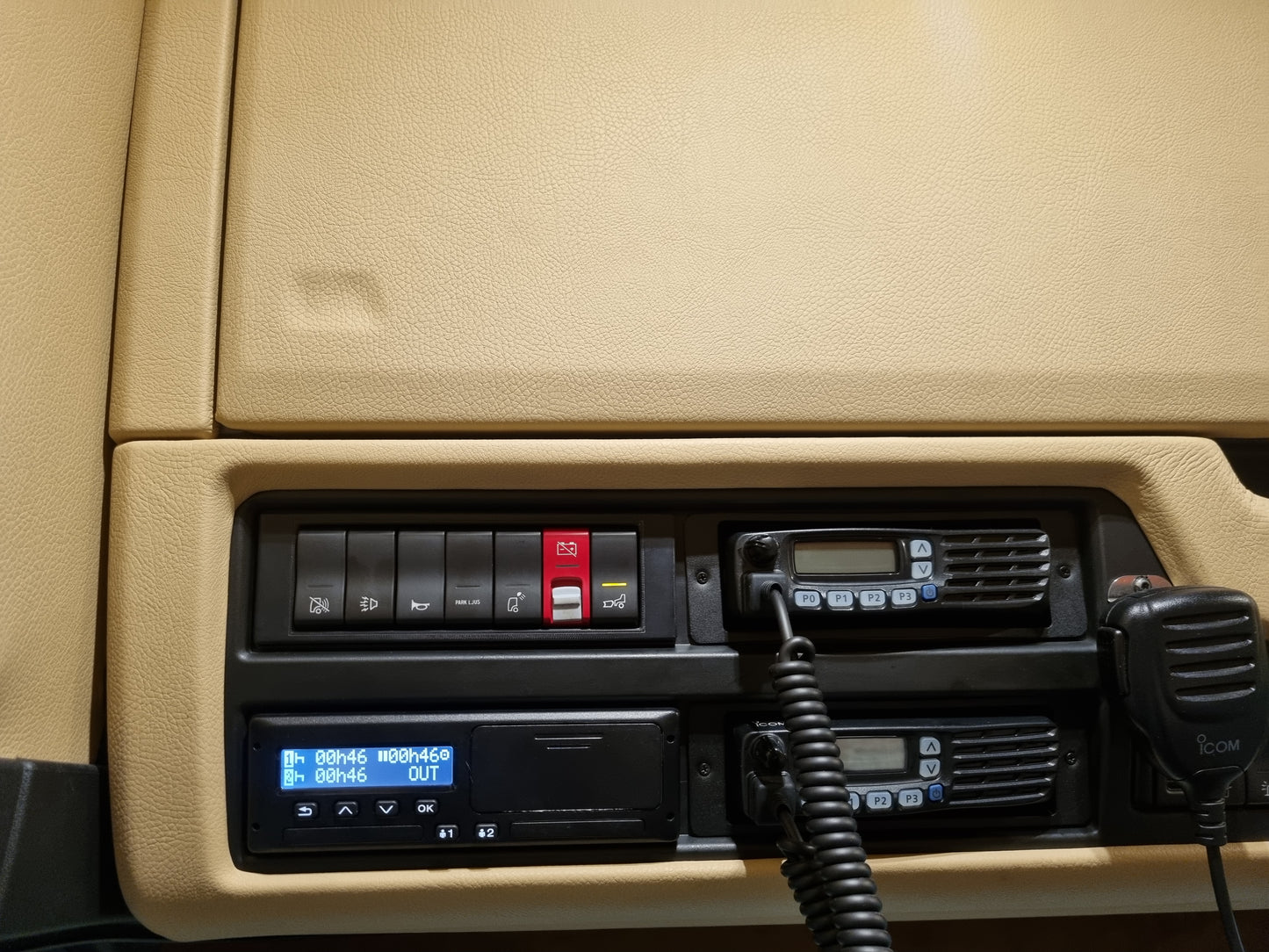 Bryterpanel for 8stk Brytere til Scania Nextgen