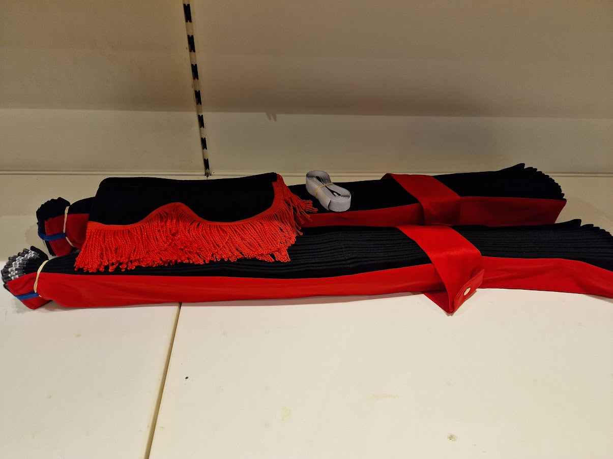 Nye Dobbelsydde Gardinsett i Forskjellige Farger - Klar til Sending!