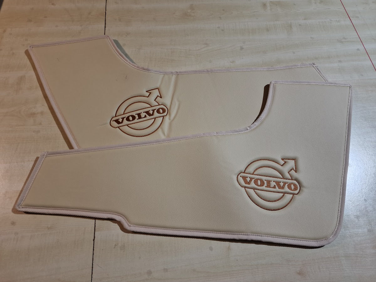 Nye Beige Dørtrekk (Glatt) til Volvo FH5/FH4/AERO - Klar til Sending!