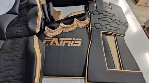 Mattesett Laget på Bestilling - Belysning, Knappestopping, Bussplysj