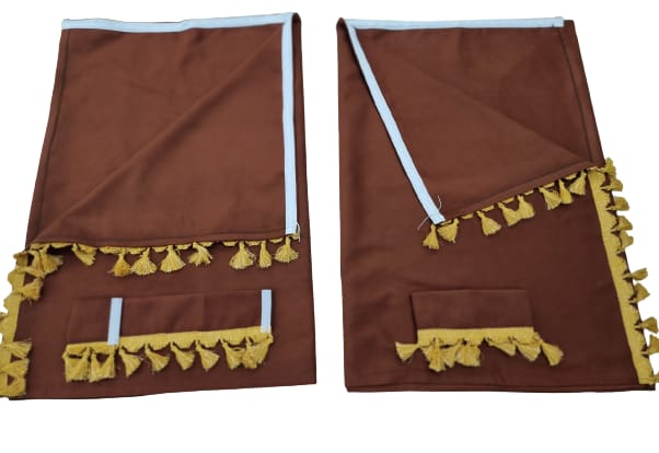 Sidegardiner i Stoff til Lastebil/Varebil, Type 3 - Laget på Bestilling