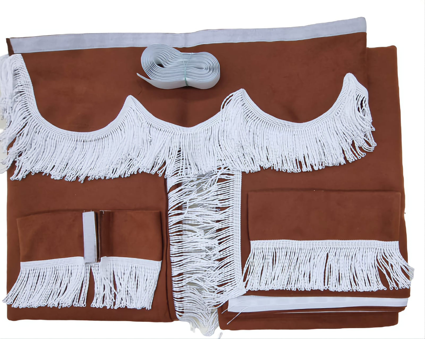 Sidegardiner i Stoff til Lastebil/Varebil, Type 2 - Laget på Bestilling