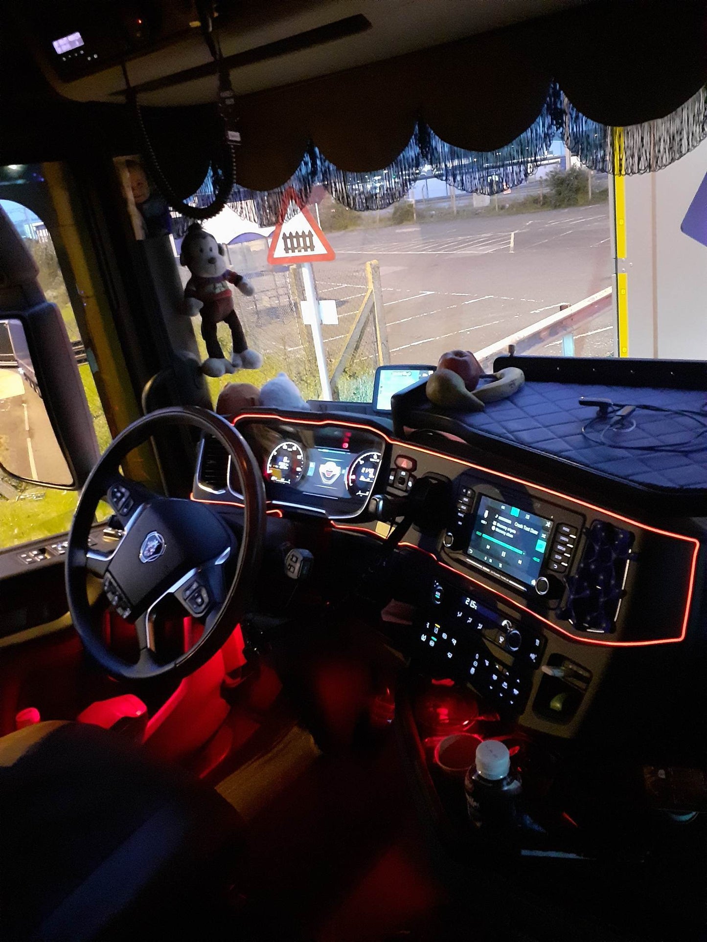 Ambient RGB strip, 64 colors, Remote control/App