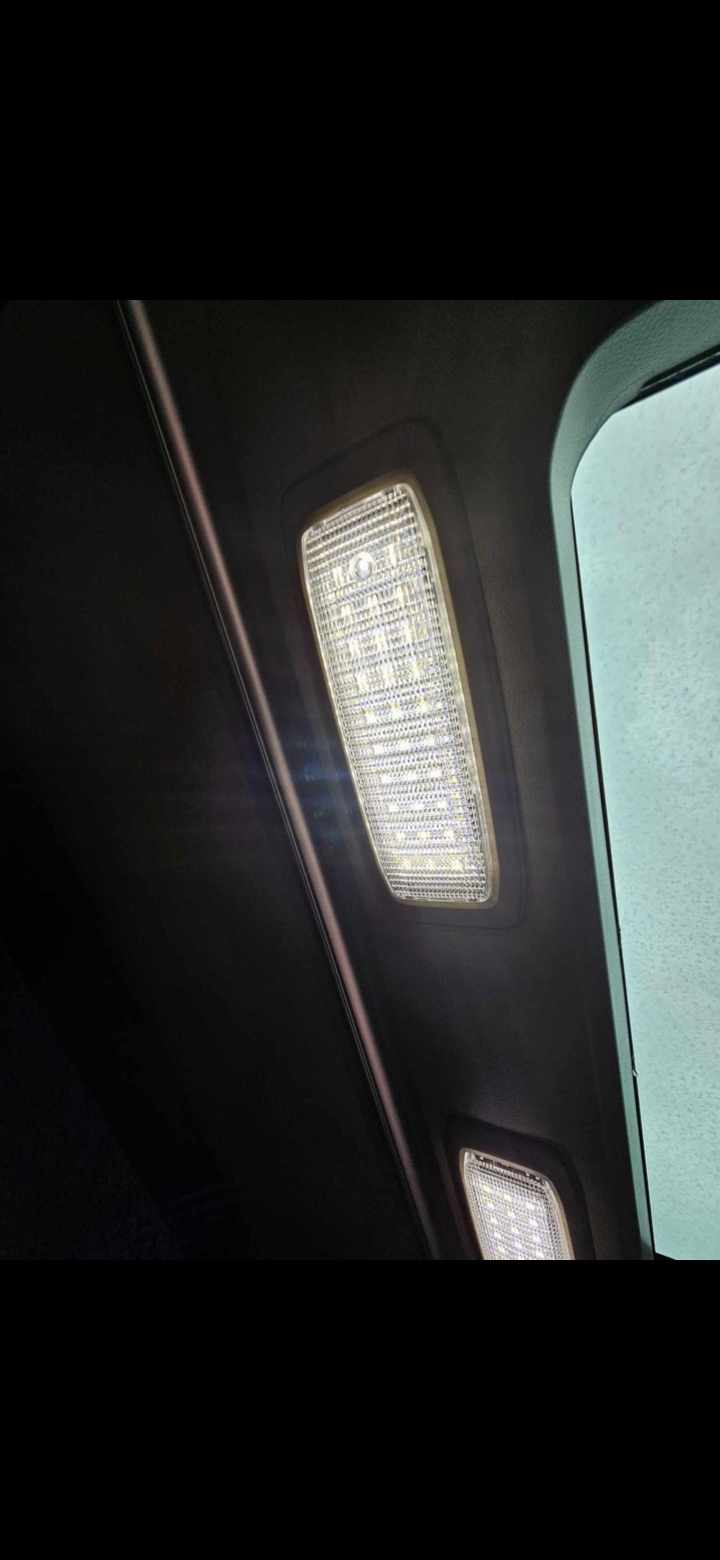 Interior LED Inserts, White/Red, 2pcs - MAN Nextgen (TG3)