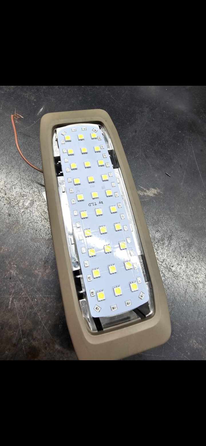 Interior LED Inserts, White/Red, 2pcs - MAN Nextgen (TG3)