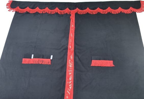 Sidegardiner i Stoff til Lastebil/Varebil, Type 2 - Laget på Bestilling