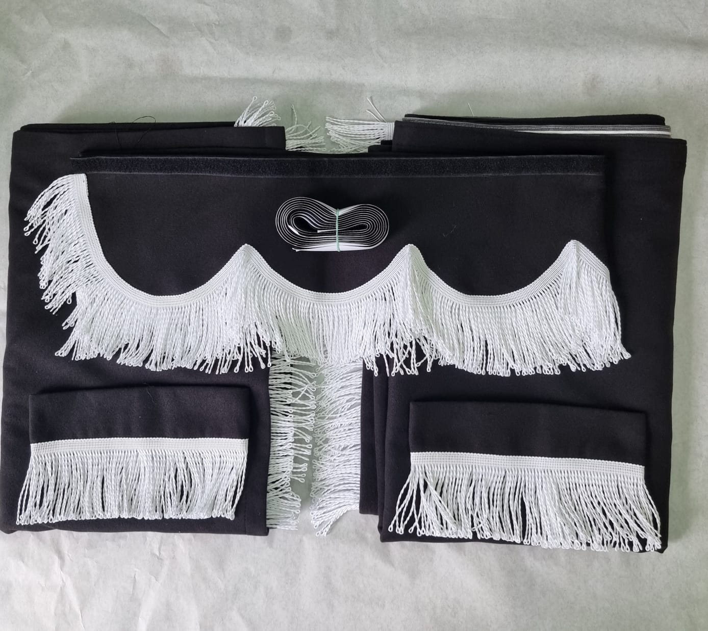 Sidegardiner i Stoff til Lastebil/Varebil, Type 2 - Laget på Bestilling