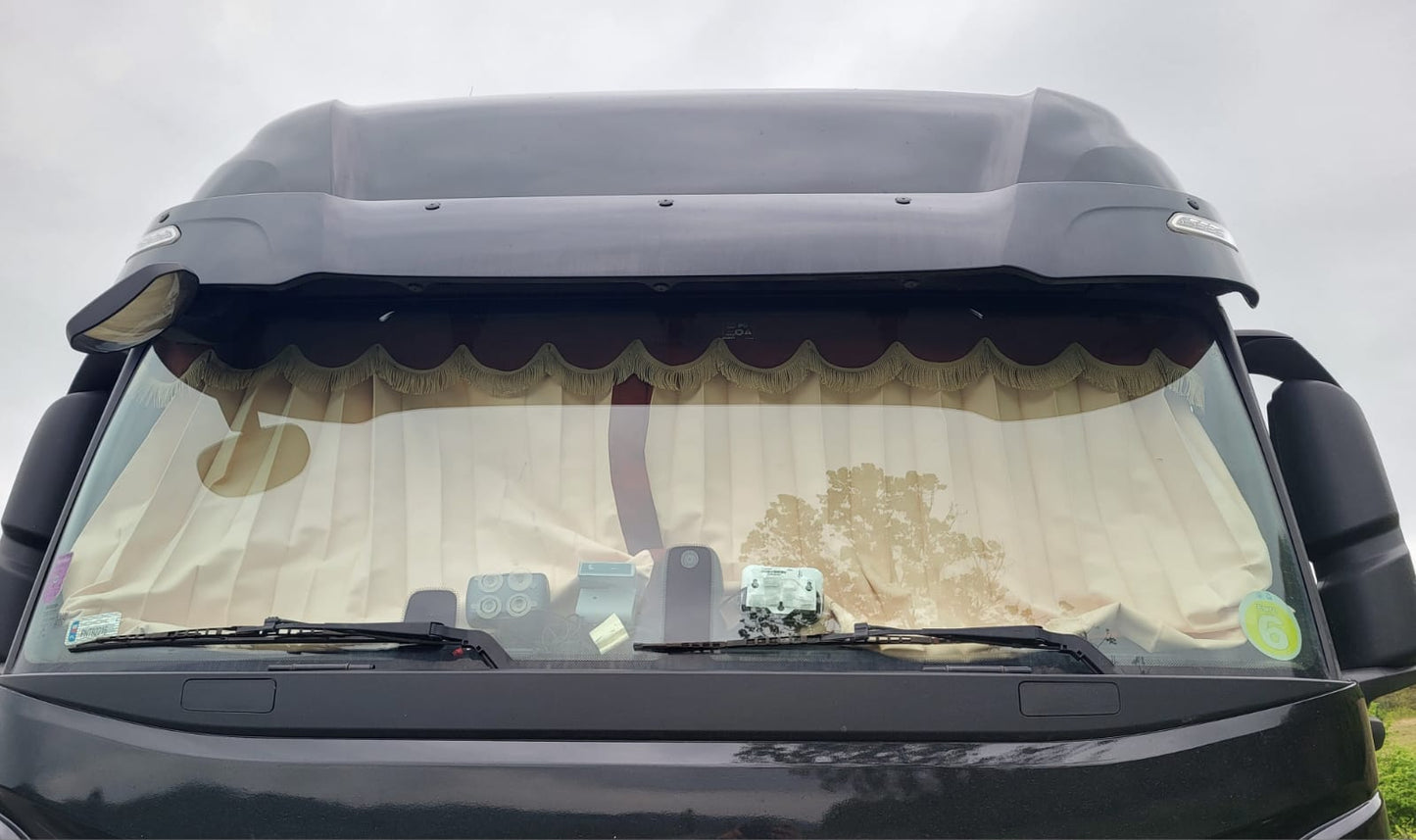 Sidegardiner i Stoff til Lastebil/Varebil, Type 4 - Laget på Bestilling