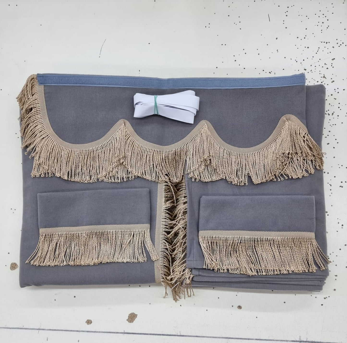 Sidegardiner i Stoff til Lastebil/Varebil, Type 2 - Laget på Bestilling