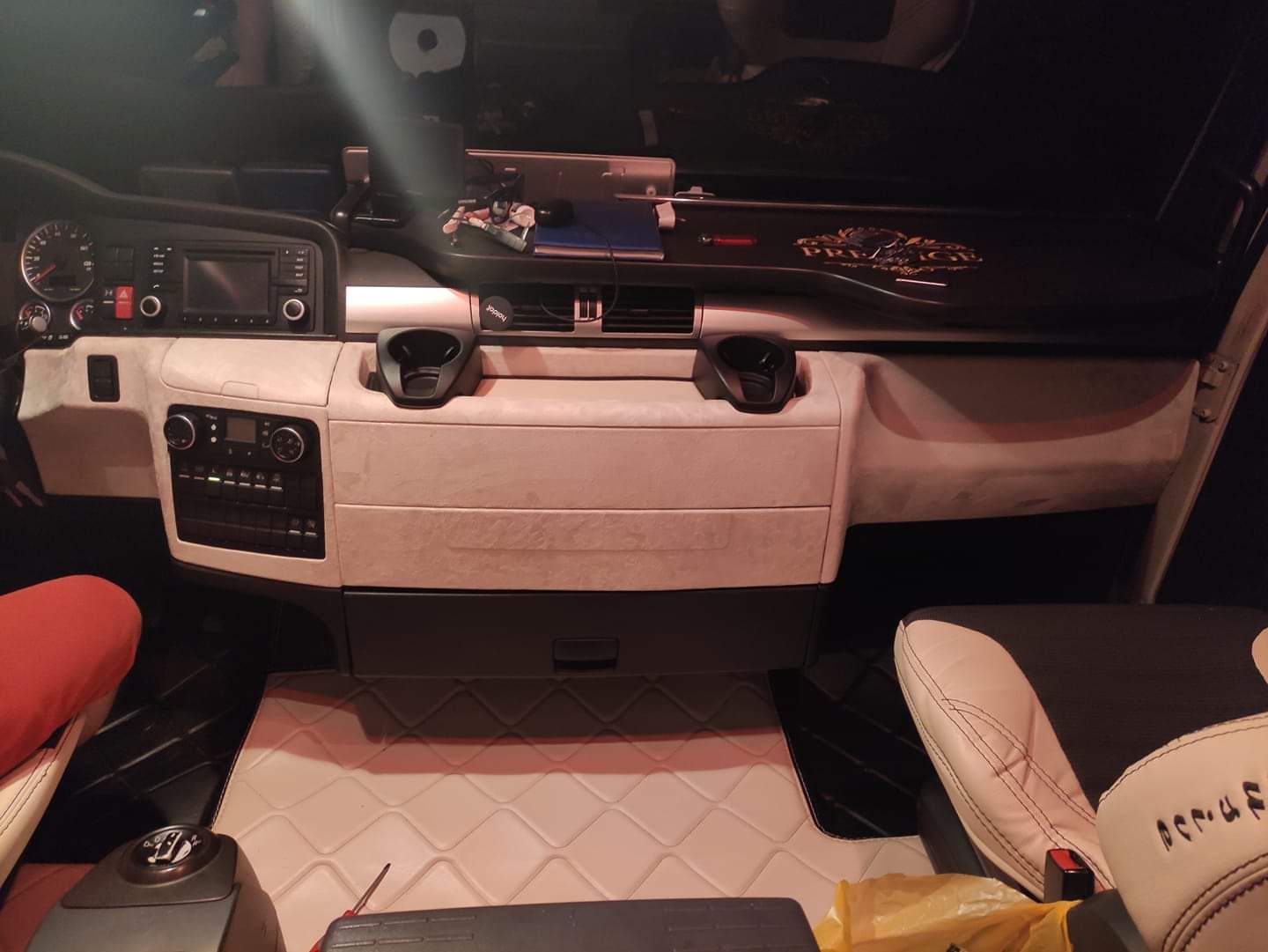 Alcantara / Suede Leather, Self Adhesive - Brown