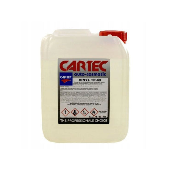 Cartec Vinyl TP-49 5L - Preservative for Plastic / Rubber + Applicator