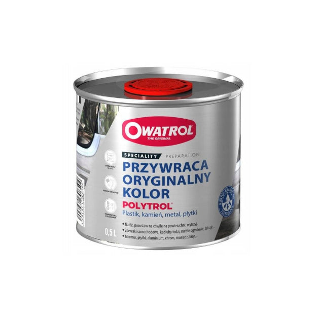 Owatrol Polytrol 500ml - Color Restorer + Applicator, Nitrile Gloves and 3 Microfibers
