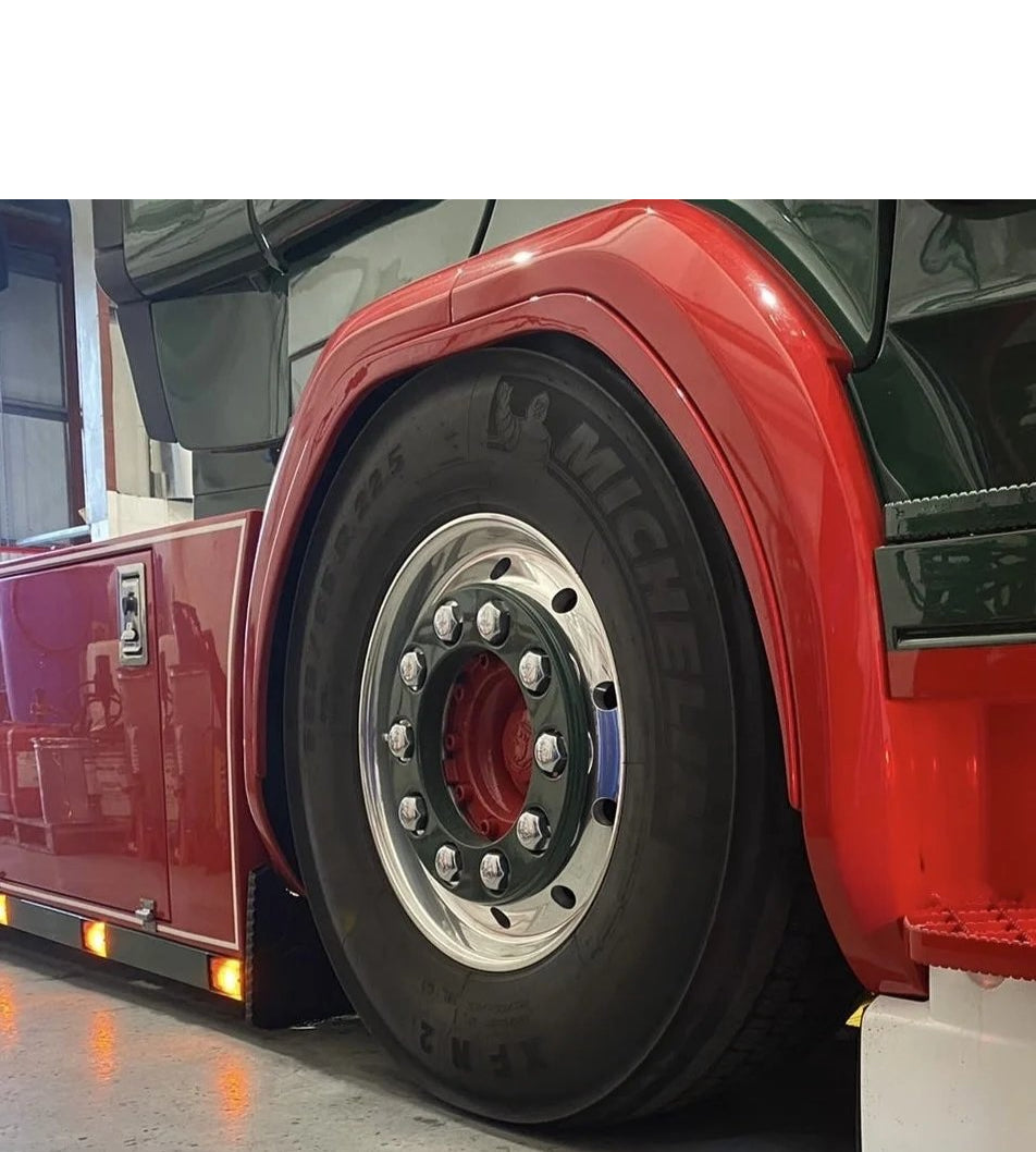 Fender extensions for Scania R/Streamline