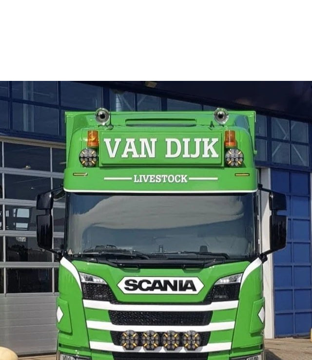 Light box mounting bracket for Scania Nextgen