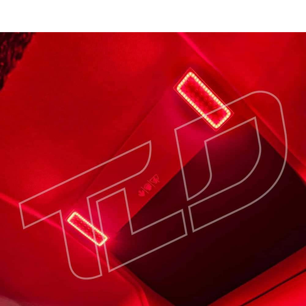 Interior LED Inserts, White/Red, 2pcs - Volvo FH5/FM5/AERO