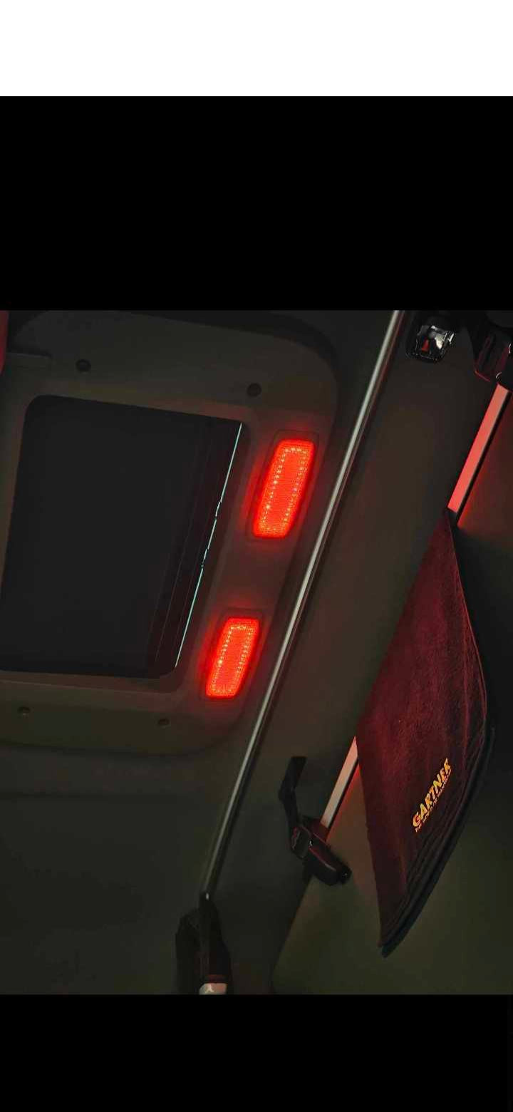 Interior LED Inserts, White/Red, 2pcs - MAN Nextgen (TG3)