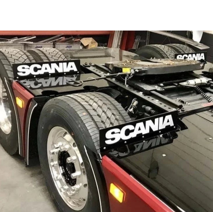 Mudflap Mounting Brackets, Boogie Chassis for Scania