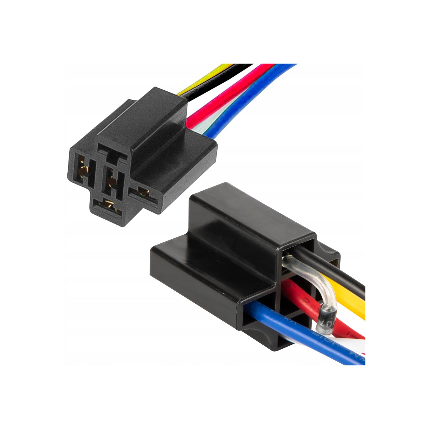 Relesokkel Lexton med Diode 12/24V, 30A/40A, 5 pin