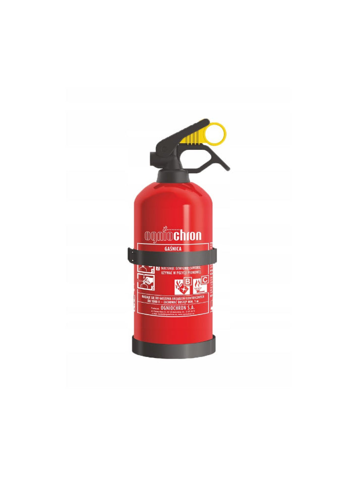 Car Fire Extinguisher, Powder, BC - 1kg