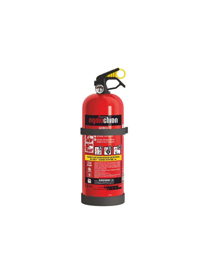 Car Fire Extinguisher, Powder, ABC - 2kg