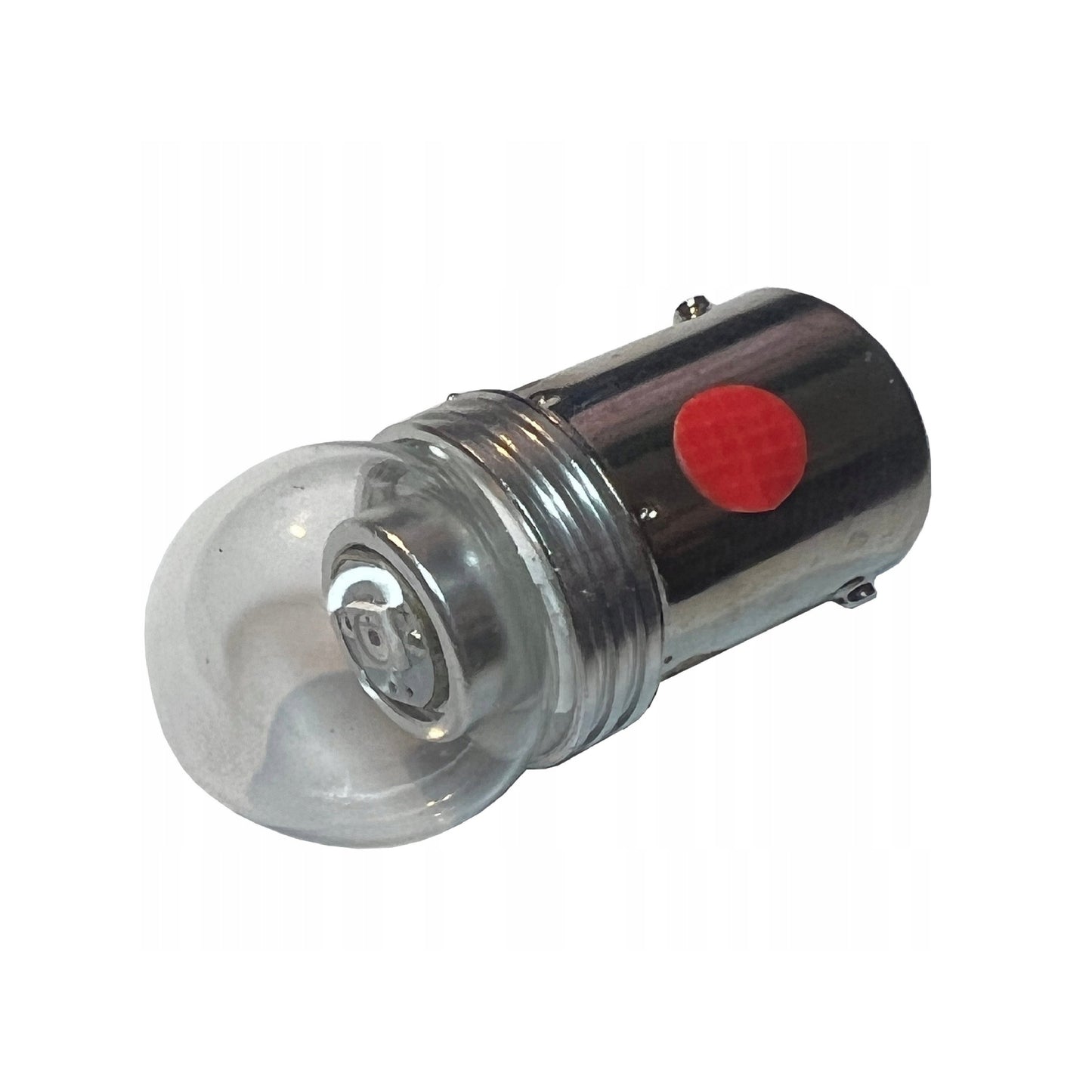 Ledpære Rød, P21W/Ba15s 6-30v til Interiør