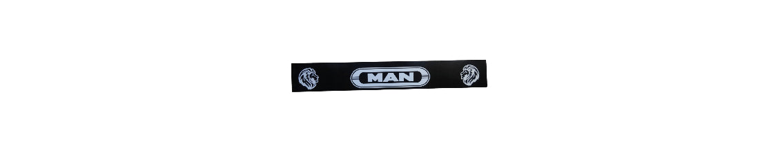 Mud flap for Trailer - MAN, Type 11 - 240x35cm