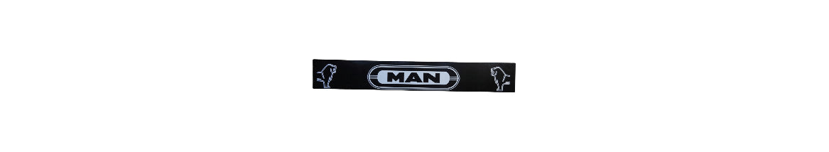 Mud flap for Trailer - MAN, Type 12 - 240x35cm
