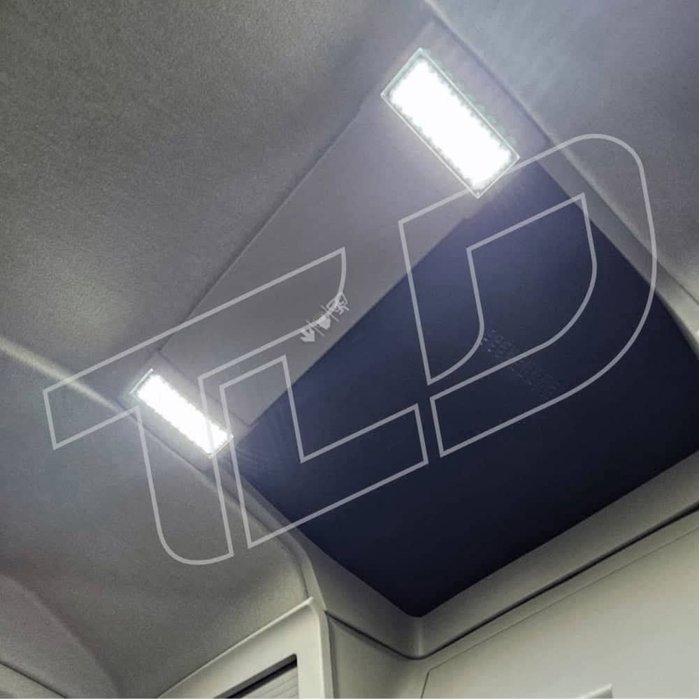 Interior LED Inserts, White/Red, 2pcs - Volvo FH5/FM5/AERO