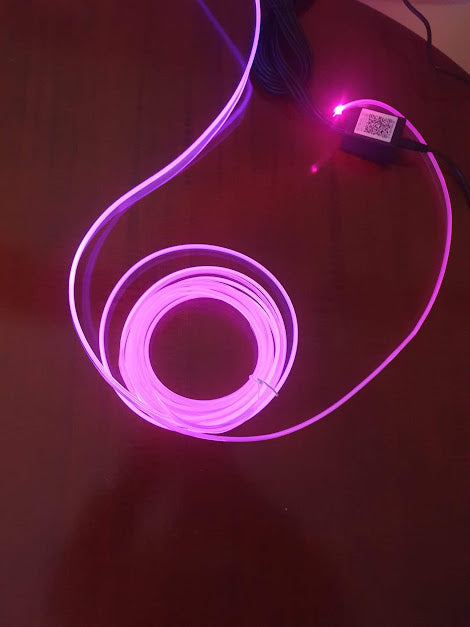 Ambient RGB strip, 64 colors, Remote control/App