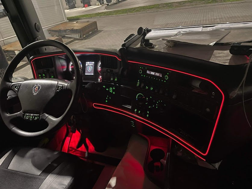 Ambient RGB strip, 64 colors, Remote control/App