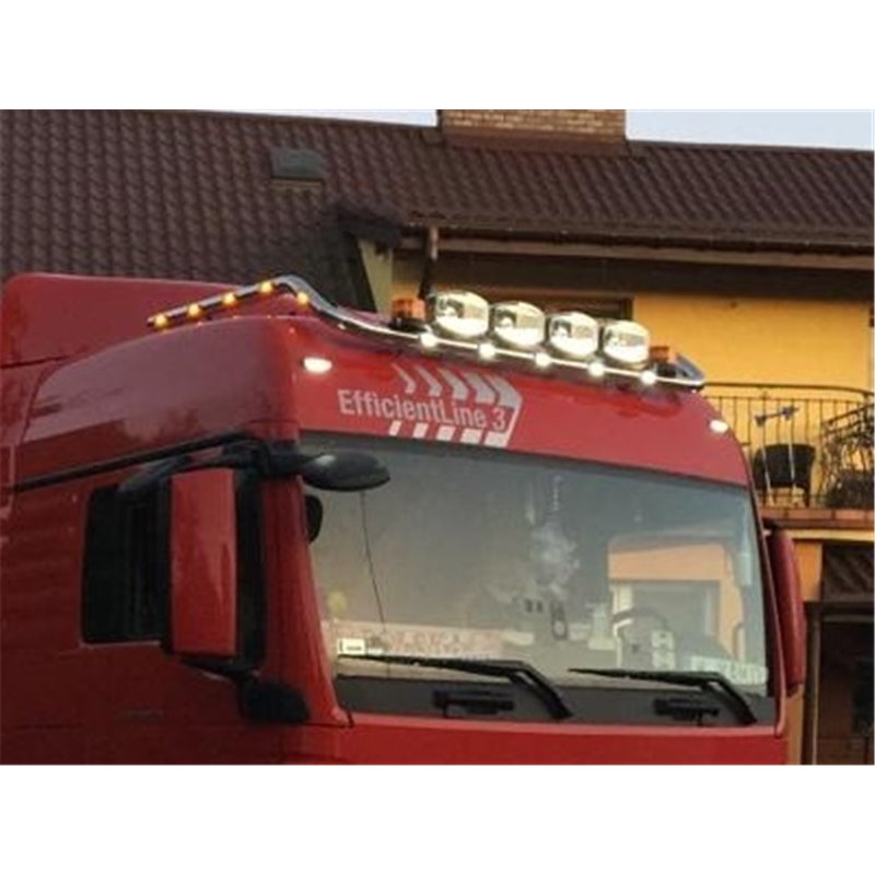 Takbøyle i Rustfritt Stål/Pulverlakk - MAN TGX, Type 2