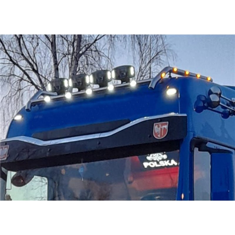 Takbøyle i Rustfritt Stål/Pulverlakk - MAN TGX Nextgen, Type 1