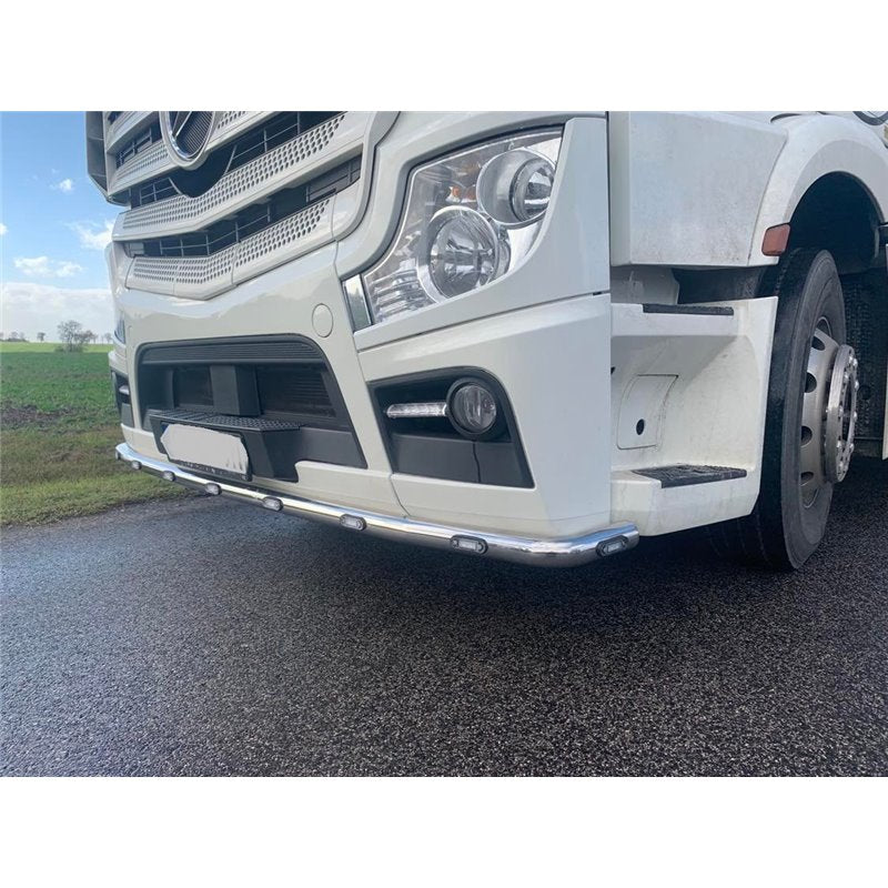 Bumper bracket in stainless steel/powder coating - Mercedes Actros MP4/MP5 (StreamSpace), Type 2
