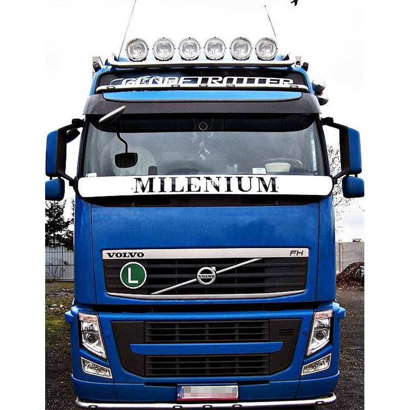 Støtfangerbøyle i Rustfritt Stål/Pulverlakk - Volvo FH2/FH3, Type 1