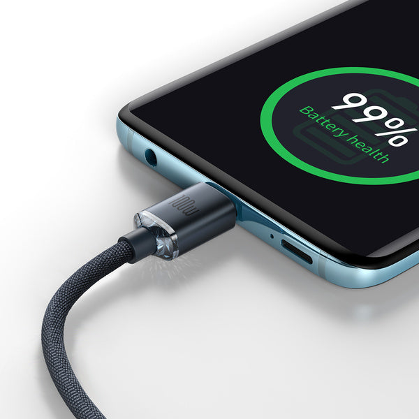 Baseus Crystal Shine 100W, USB cable, Type C, Quick Charge 3.0