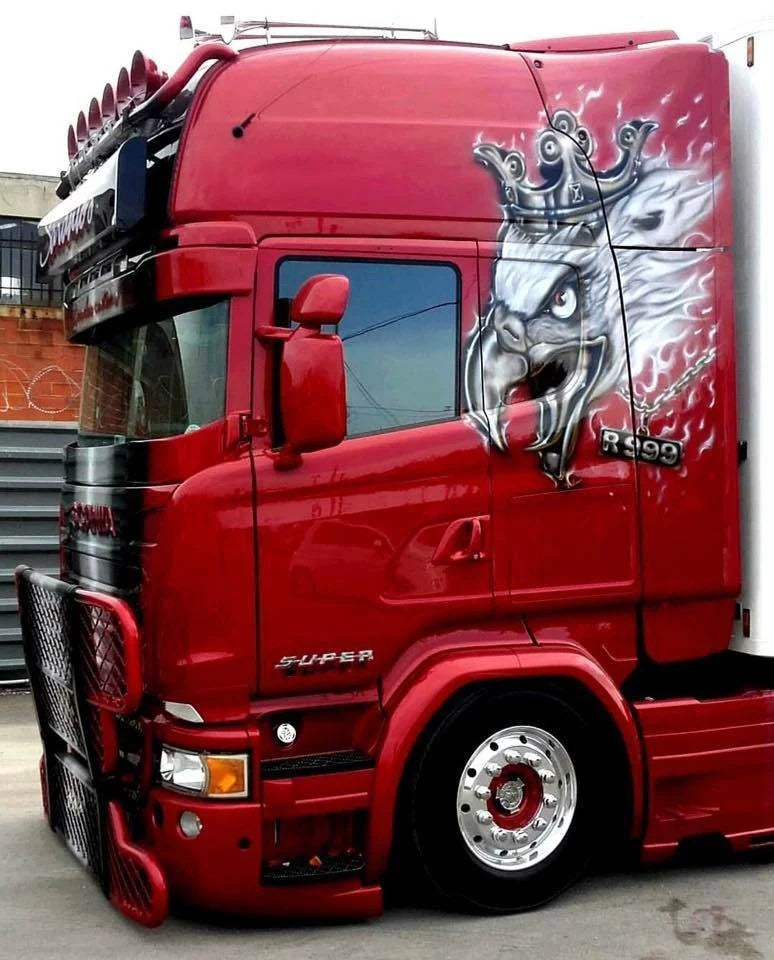 Coles Custom Frontrutebeskyttelse til Scania R/Streamline