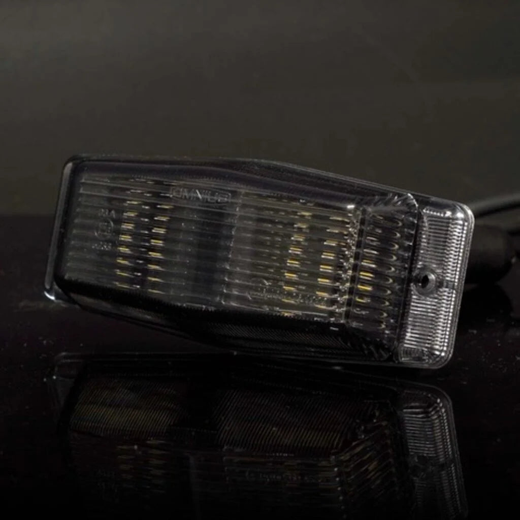 Omnius Double Burner LED Black - Orange/White (Dual Color)