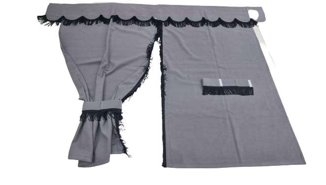 Sidegardiner i Stoff til Lastebil/Varebil, Type 2 - Laget på Bestilling