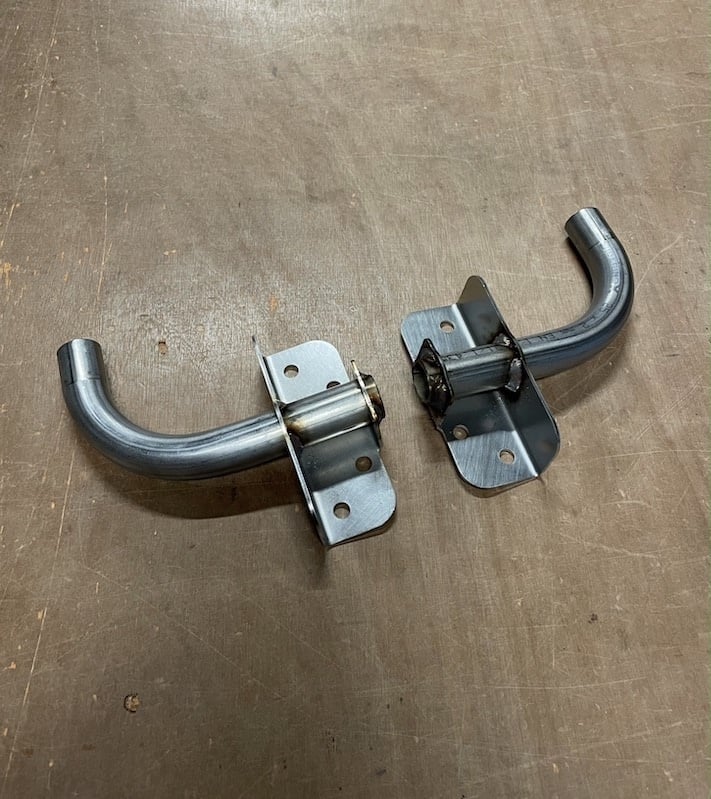 Stainless Push-on Support for Hella Or AEB Rotating Beacon