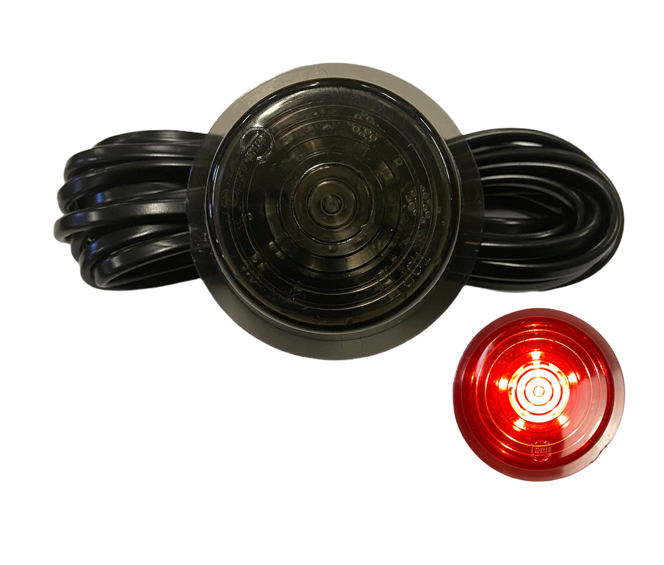 Golden LED Black-Line Marker Light Module - Red