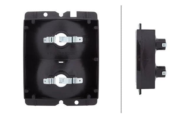 Hella Double Bulb Holder for Block Lamp