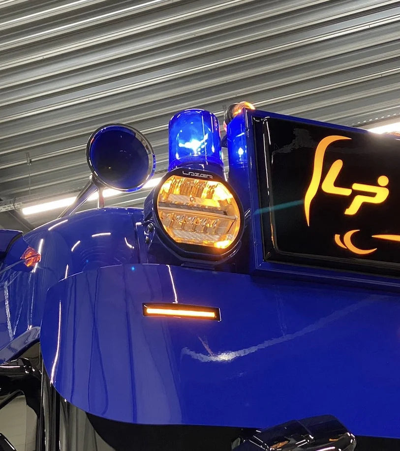 Lazer Sentinel Chrome, LED 9" Auxiliary Light