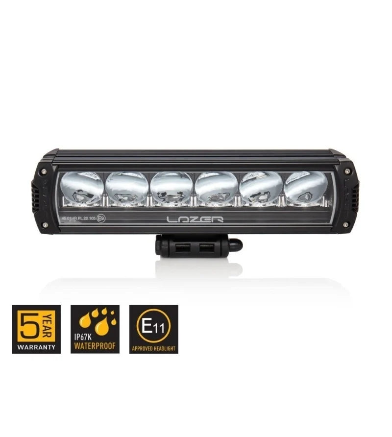 Lazer Triple-R 850 Black Ledbar, with Position Light, 322mm