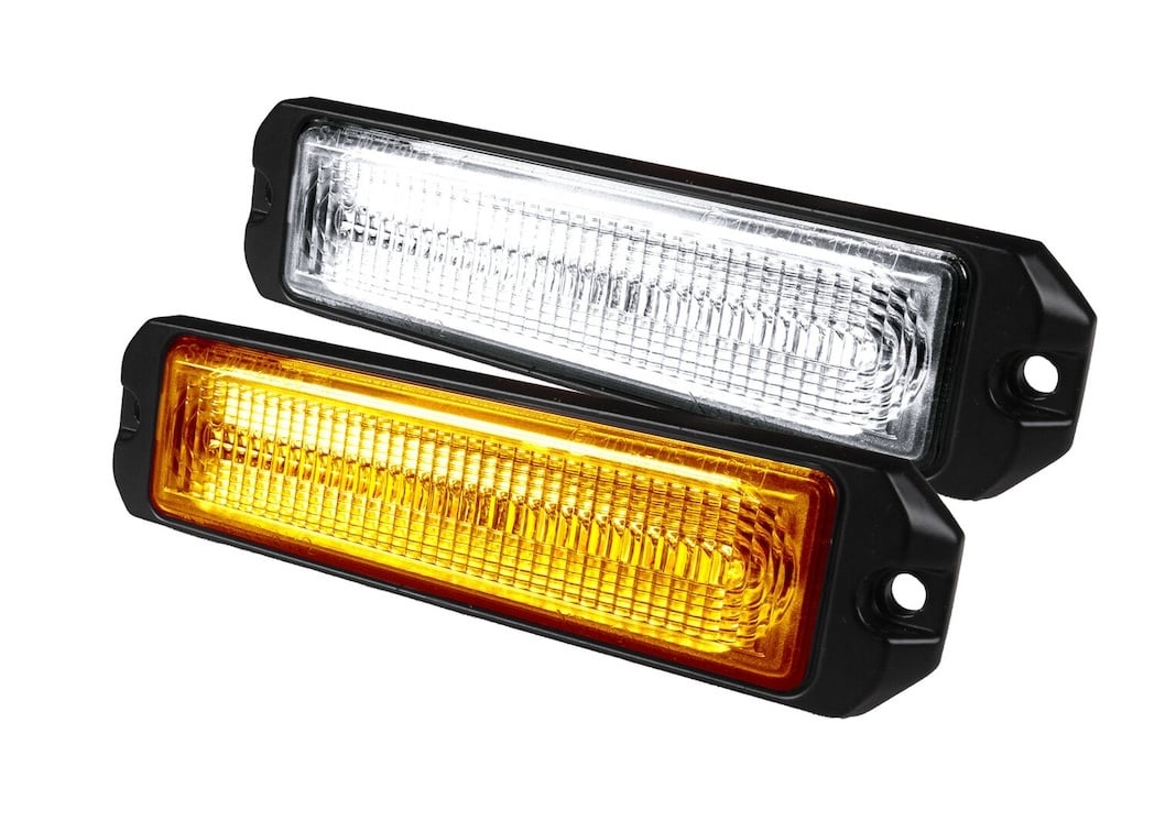 Ledson Astro6+ LED 12/24V Warning Light - Orange/White