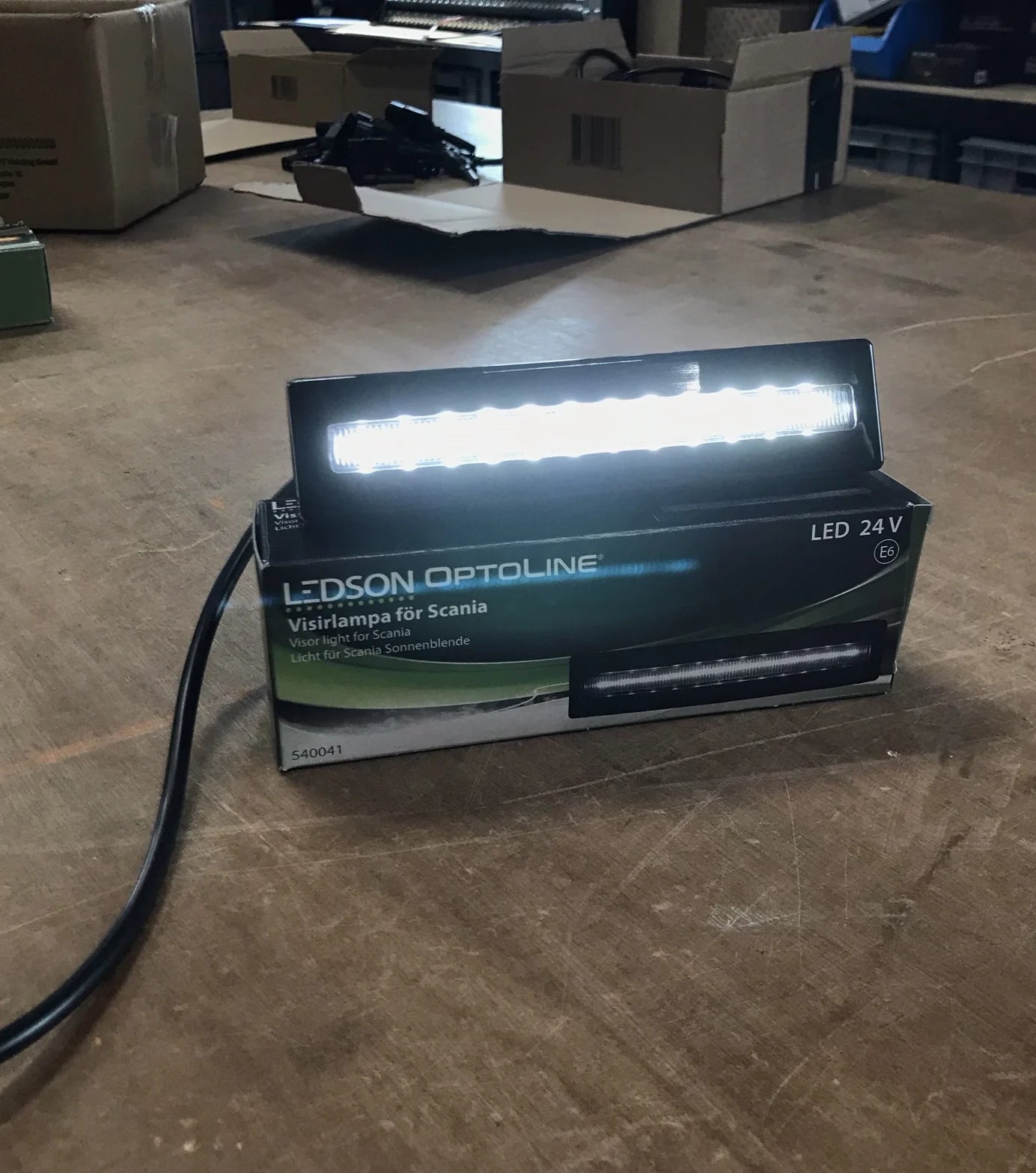Ledson OptoLine Solskjermlampe LED - Hvit